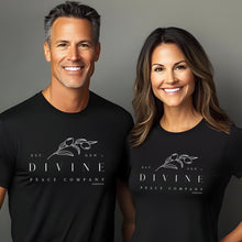 Load image into Gallery viewer, Divine Peace Co. | Faith-Based Bella 3001 T-Shirt with Olive Branch Design