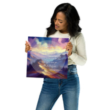 Load image into Gallery viewer, Zephaniah 3:17 Photo Paper Poster