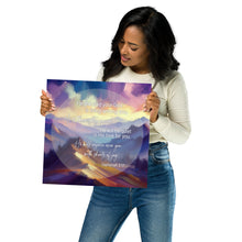Load image into Gallery viewer, Zephaniah 3:17 Photo Paper Poster