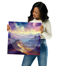 Load image into Gallery viewer, Zephaniah 3:17 Photo Paper Poster
