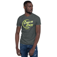 Load image into Gallery viewer, "Born to Race - 2 Timothy 4:7" Short-Sleeve Unisex T-Shirt