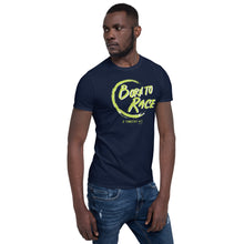 Load image into Gallery viewer, "Born to Race - 2 Timothy 4:7" Short-Sleeve Unisex T-Shirt