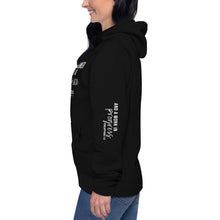 Load image into Gallery viewer, "You are allowed to be both a masterpiece (Ephesians 2:10) and a work in progress. (Philippians 1:6)" Heritage Unisex Hoodie