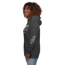 Load image into Gallery viewer, "You are allowed to be both a masterpiece (Ephesians 2:10) and a work in progress. (Philippians 1:6)" Heritage Unisex Hoodie