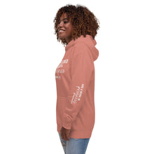 Load image into Gallery viewer, "You are allowed to be both a masterpiece (Ephesians 2:10) and a work in progress. (Philippians 1:6)" Heritage Unisex Hoodie