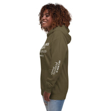 Load image into Gallery viewer, "You are allowed to be both a masterpiece (Ephesians 2:10) and a work in progress. (Philippians 1:6)" Heritage Unisex Hoodie