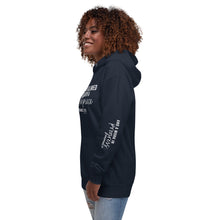 Load image into Gallery viewer, "You are allowed to be both a masterpiece (Ephesians 2:10) and a work in progress. (Philippians 1:6)" Heritage Unisex Hoodie