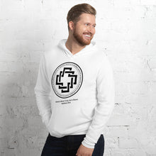 Load image into Gallery viewer, "Xristos anesti! Alithos anesti! Christ is risen! Truly, He is risen! Matthew 28:6" Bella Unisex hoodie