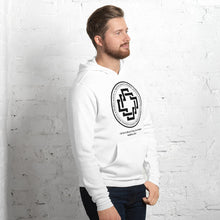 Load image into Gallery viewer, "Xristos anesti! Alithos anesti! Christ is risen! Truly, He is risen! Matthew 28:6" Bella Unisex hoodie