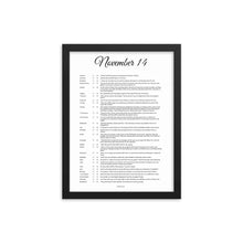Load image into Gallery viewer, November Birthday Bible Verses Digital Download