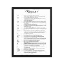 Load image into Gallery viewer, November Birthday Bible Verses Digital Download