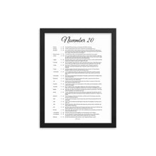 Load image into Gallery viewer, November Birthday Bible Verses Digital Download