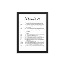 Load image into Gallery viewer, November Birthday Bible Verses Digital Download