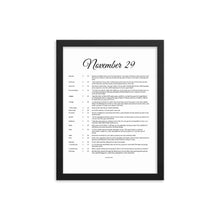 Load image into Gallery viewer, November Birthday Bible Verses Digital Download