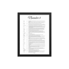 Load image into Gallery viewer, November Birthday Bible Verses Digital Download