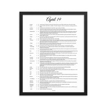 Load image into Gallery viewer, April Birthday Bible Verses Digital Download