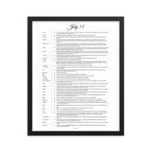 Load image into Gallery viewer, July Birthday Bible Verses Digital Download