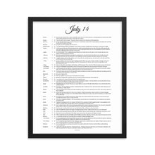 Load image into Gallery viewer, July Birthday Bible Verses Digital Download