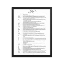 Load image into Gallery viewer, July Birthday Bible Verses Digital Download