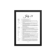Load image into Gallery viewer, July Birthday Bible Verses Digital Download
