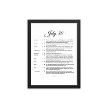 Load image into Gallery viewer, July Birthday Bible Verses Digital Download