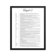 Load image into Gallery viewer, August Birthday Bible Verses Digital Download