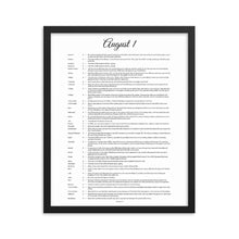 Load image into Gallery viewer, August Birthday Bible Verses Digital Download