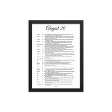 Load image into Gallery viewer, August Birthday Bible Verses Digital Download