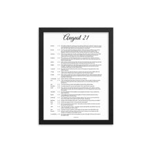 Load image into Gallery viewer, August Birthday Bible Verses Digital Download