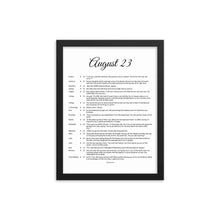 Load image into Gallery viewer, August Birthday Bible Verses Digital Download
