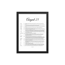 Load image into Gallery viewer, August Birthday Bible Verses Digital Download