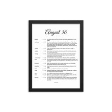 Load image into Gallery viewer, August Birthday Bible Verses Digital Download