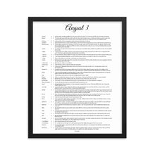 Load image into Gallery viewer, August Birthday Bible Verses Digital Download