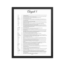 Load image into Gallery viewer, August Birthday Bible Verses Digital Download