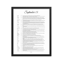 Load image into Gallery viewer, September Birthday Bible Verses Digital Download
