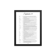 Load image into Gallery viewer, September Birthday Bible Verses Digital Download