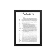 Load image into Gallery viewer, September Birthday Bible Verses Digital Download