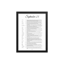 Load image into Gallery viewer, September Birthday Bible Verses Digital Download