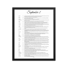 Load image into Gallery viewer, September Birthday Bible Verses Digital Download