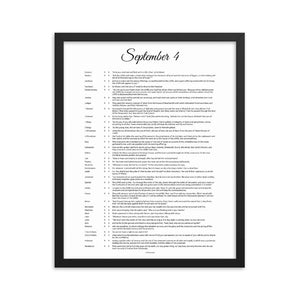 September Birthday Bible Verses Digital Download