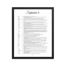 Load image into Gallery viewer, September Birthday Bible Verses Digital Download