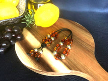 Load image into Gallery viewer, Greek Komboloi, Skill Toy, Worry Beads, Masculine Gifts, Greek Gifts for Men, Anxiety Beads, Manly Gifts, Fidget Toy Men, Handmade Gift