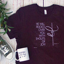 Load image into Gallery viewer, Zephaniah 3:17 - Short-Sleeve Unisex T-Shirt