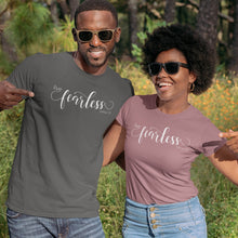 Load image into Gallery viewer, Live Fearless Joshua 1:9 Short-Sleeve Unisex T-Shirt