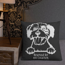 Load image into Gallery viewer, Reserved for My Cavachon Premium Pillow