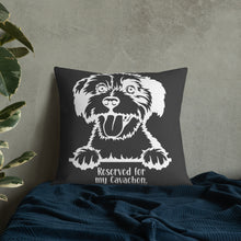 Load image into Gallery viewer, Reserved for My Cavachon Premium Pillow