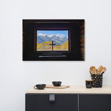 Load image into Gallery viewer, Chapel of the Transformation Window Canvas - 24x36"