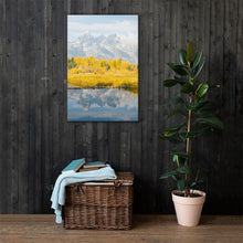 Load image into Gallery viewer, Mountain Reflections Vertical Canvas