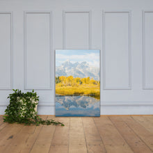 Load image into Gallery viewer, Mountain Reflections Vertical Canvas