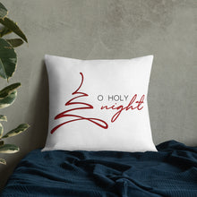 Load image into Gallery viewer, O Holy Night Premium Pillow